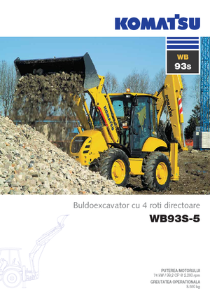 Baggerlader Komatsu WB93S-5E0