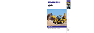 Baggerlader Komatsu WB97R-2
