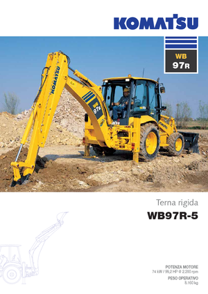 Baggerlader Komatsu WB97R-5E0