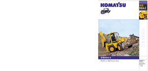 Baggerlader Komatsu WB98A-2
