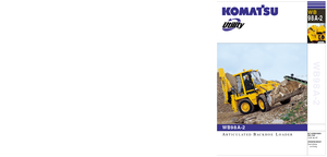 Baggerlader Komatsu WB98A-2