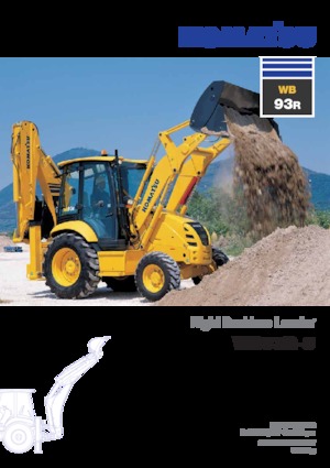 Baggerlader Komatsu WB93R-5 