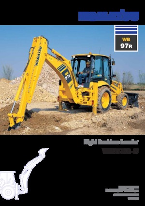 Baggerlader Komatsu WB97R-5 