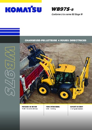 Baggerlader Komatsu WB97S-8E0