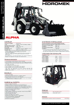 Baggerlader Hidromek HMK 102 B