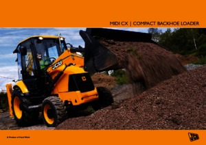 Baggerlader JCB Midi CX