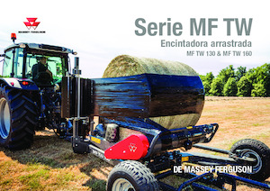Ballenwickler Massey Ferguson TW 160