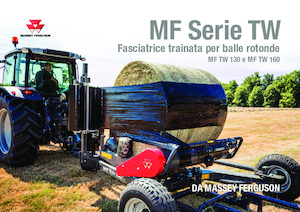 Ballenwickler Massey Ferguson TW 160