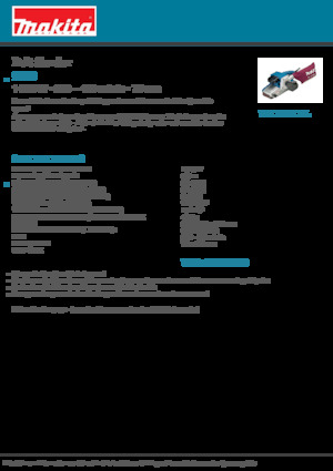 Bandschleifer Makita 9920