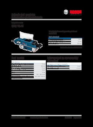 Bandschleifer Bosch GBS 75 AE