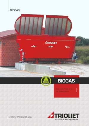 Biogas Mischer Trioliet Solomix 2-1200