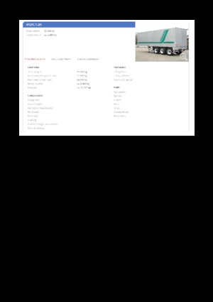 Sattelauflieger Koffer Reisch RSBS-3-09