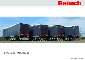 Sattelauflieger Koffer Reisch RSBS-3-09