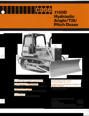 Kettendozer Case 1150D