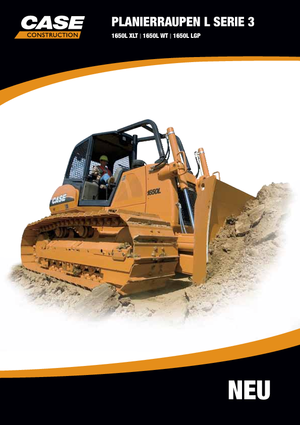 Kettendozer Case 1650 L WT