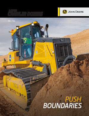 Kettendozer John Deere Construction 750L