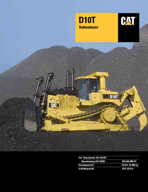Kettendozer Caterpillar D10T