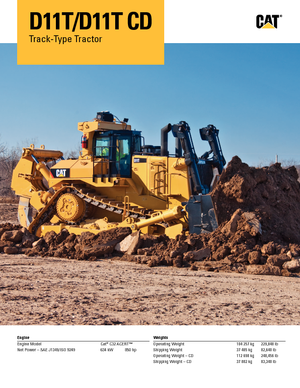 Kettendozer Caterpillar D11T