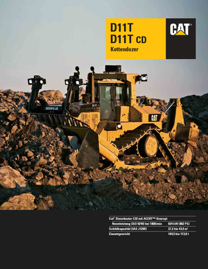 Kettendozer Caterpillar D11T
