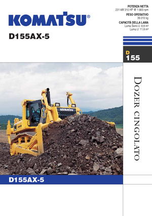 Kettendozer Komatsu D155AX-5B