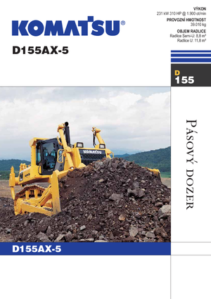 Kettendozer Komatsu D155AX-5