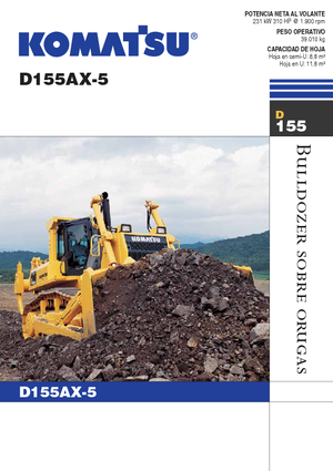 Kettendozer Komatsu D155AX-5