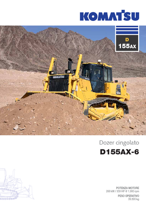 Kettendozer Komatsu D155AX-6