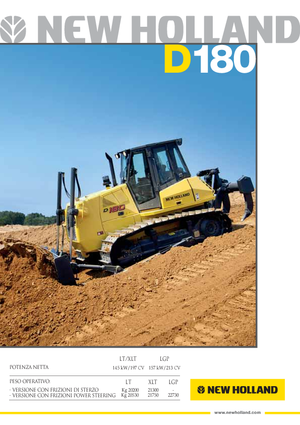 Kettendozer New Holland D180B LT