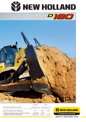 Kettendozer New Holland D180B XLT