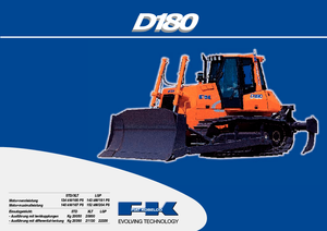 Kettendozer Fiat Kobelco D 180 LGP