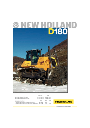Kettendozer New Holland D 180 LGP