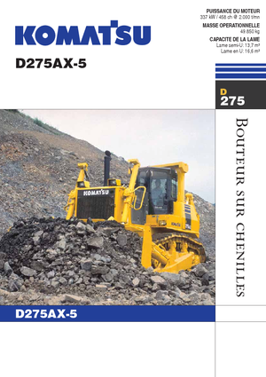 Kettendozer Komatsu D275AX-5E0