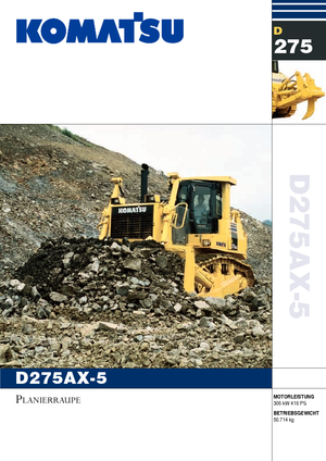 Kettendozer Komatsu D275AX-5