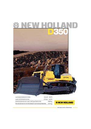 Kettendozer New Holland D 350