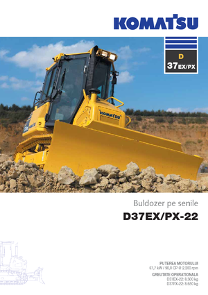 Kettendozer Komatsu D37PX-22