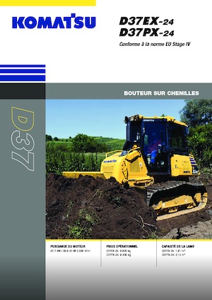 Kettendozer Komatsu D37EX-24