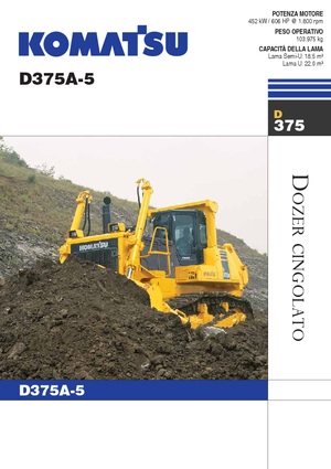 Kettendozer Komatsu D375A-5