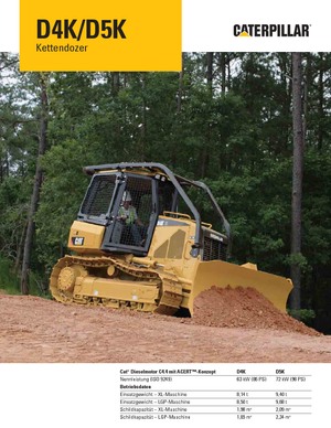 Kettendozer Caterpillar D4K M