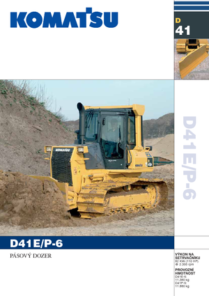Kettendozer Komatsu D41P-6
