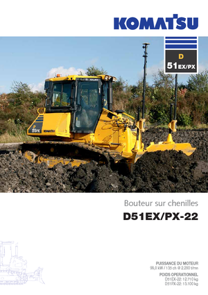Kettendozer Komatsu D51PX-22