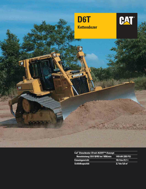 Kettendozer Caterpillar D6T LGP