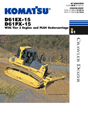 Kettendozer Komatsu D61PX-15E0