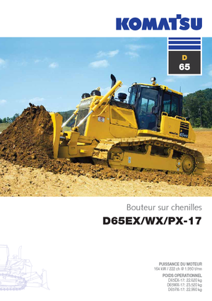 Kettendozer Komatsu D65WX-17