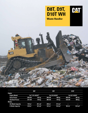 Kettendozer Caterpillar D8T