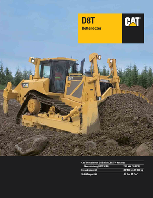 Kettendozer Caterpillar D8T