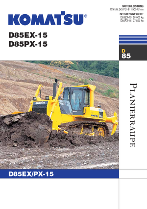 Kettendozer Komatsu D85PX-15