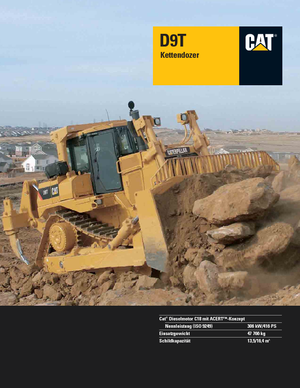 Kettendozer Caterpillar D9T