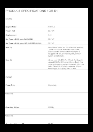 Kettendozer Caterpillar D1