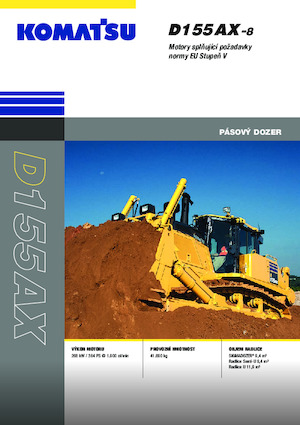 Kettendozer Komatsu D155AX-8E0