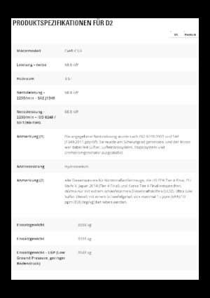 Kettendozer Caterpillar D2 LGP